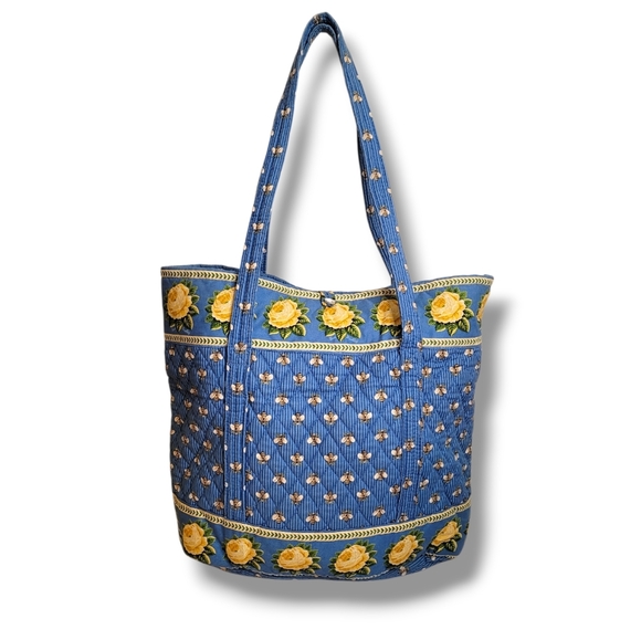Vera Bradley Handbags - Vera Bradley Bees Rose Garden Quilted Large Tote Bag  Cottagecore